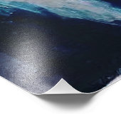  vrouwenportret met Abstracte achtergrond Foto Afdruk (Hoek)