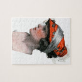 Vrouwenprofiel Legpuzzel (Horizontaal)