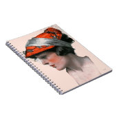 Vrouwenprofiel Notitieboek (Rechterzijde)