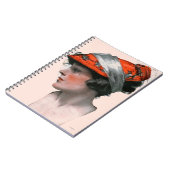 Vrouwenprofiel Notitieboek (Linkerzijde)