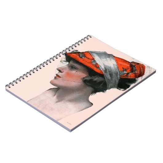 Vrouwenprofiel Notitieboek (Linkerzijde)