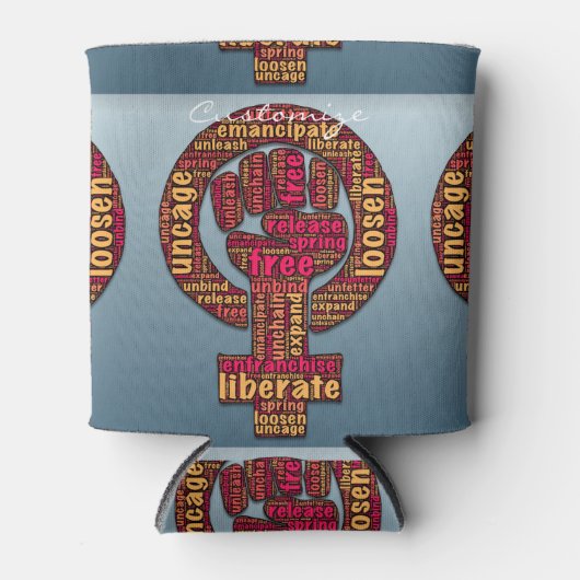 vrouwenrechten als eerste Thunder_Cove Blikjeskoeler (Voorkant)