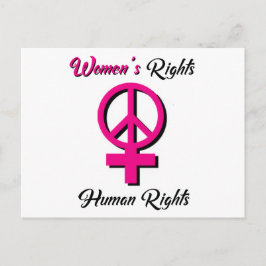 Vrouwenrechten: Briefkaart mensenrechten