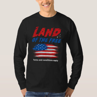Vrouwenrechten Land Van De Vrijheid Voorwaarden T-shirt