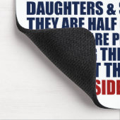 Vrouwenrechten Obama Quote Muismat (Hoek)