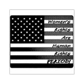 Vrouwenrechten! Periode! Rubberstempel (Afrduk)