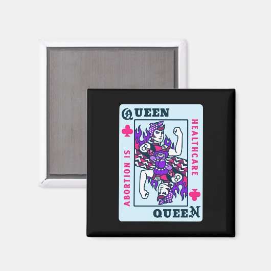vrouwenrechten roe v wade abortus is gezondheidszo magneet (Voorkant / Achterkant)