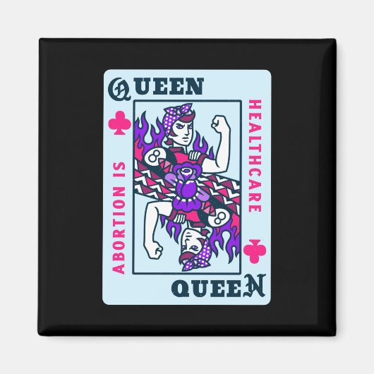 vrouwenrechten roe v wade abortus is gezondheidszo magneet (Voorkant)