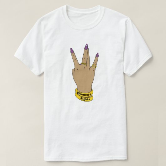 Vrouwenrechten T-Shirt (Design voorkant)