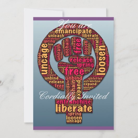 Vrouwenrechten Verhoogde Eerste Thunder_Cove elke  Kaart (Voorkant)