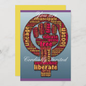 Vrouwenrechten Verhoogde Eerste Thunder_Cove elke  Kaart (Voorkant / Achterkant)