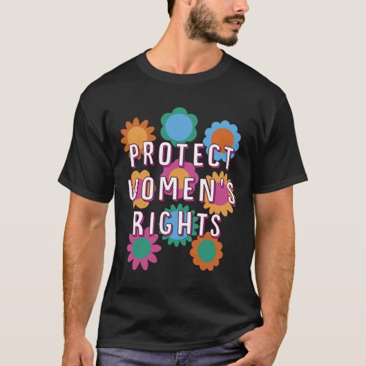 Vrouwenrechten Vrouwelijke gendergelijkheid T-shirt (Voorkant)