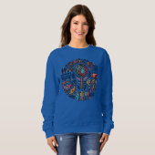 Vrouwenrechten zijn mensenrechten - comfortabel trui (Voorkant volledig)