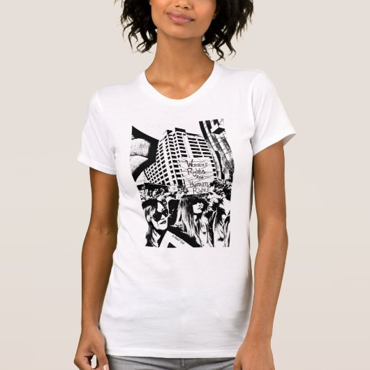 Vrouwenrechten zijn mensenrechten - een MisterP-Sh T-shirt (Voorkant)