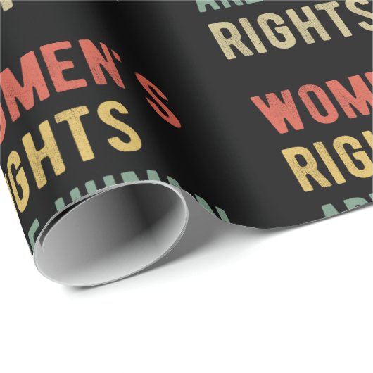 Vrouwenrechten zijn mensenrechten I Cadeaupapier (Rol Hoek)