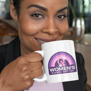Vrouwenrechten zijn van belang Feministische klass Koffiemok