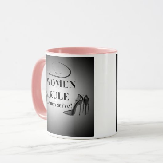 Vrouwenregel Mok (Voorkant links)