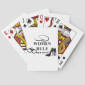 VROUWENREGELING POKERKAARTEN (Achterkant)