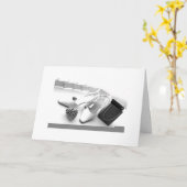 VROUWENS "AANVANGENDE MODE" WENST KAART (Gele Bloem)