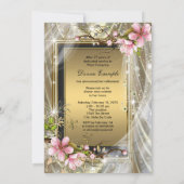 Vrouwens pensioenfeest kaart (Achterkant)