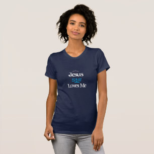 Vrouwen's top T-Shirt-Jesus houdt nog steeds van m