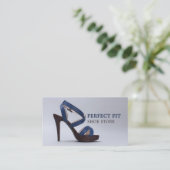Vrouwenschoen, dameskleding visitekaartje (Staand voorkant)