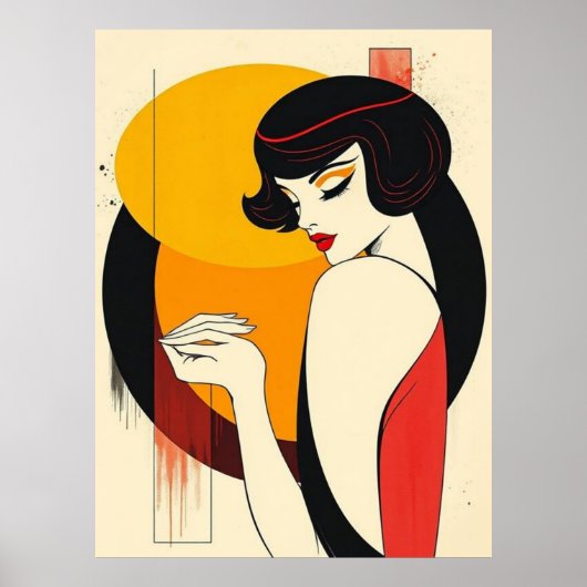 vrouwenschoonheid poster (Voorkant)