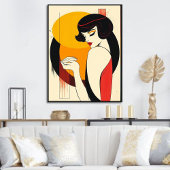 vrouwenschoonheid poster