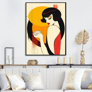 vrouwenschoonheid poster