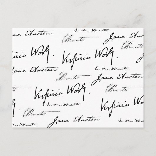 Vrouwenschrijvers Briefkaart (Voorkant)