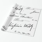 Vrouwenschrijvers Cadeaupapier (Uitgerold)