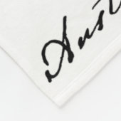 Vrouwenschrijvers Fleece Deken (Hoek)