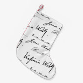 Vrouwenschrijvers Kleine Kerstsok (Voorkant (Hangend))