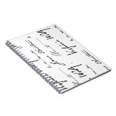 Vrouwenschrijvers Notitieboek (Rechterzijde)