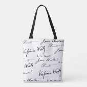Vrouwenschrijvers Tote Bag (Achterkant)