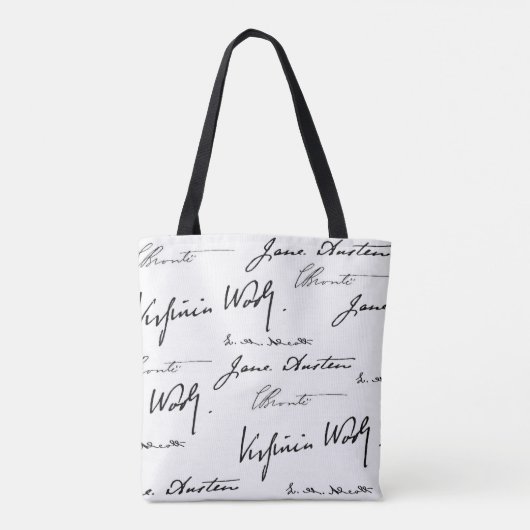 Vrouwenschrijvers Tote Bag (Achterkant)