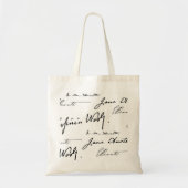 Vrouwenschrijvers Tote Bag (Voorkant)
