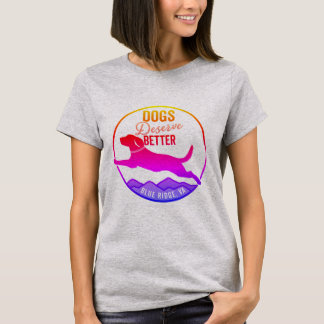 Vrouwenshirt - RegenboogLogo T-shirt