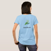 Vrouwenshirt T-shirt (Achterkant volledig)