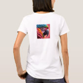 vrouwenshirt t-shirt (Achterkant)