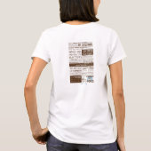 Vrouwenshirt: Wereld/Manifesto wijzigen T-shirt (Achterkant)