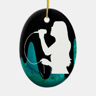 VROUWENSINGERPRODUCTEN KERAMISCH ORNAMENT