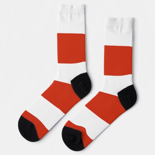 Vrouwensokken met vlag van Chili Sokken (Links)