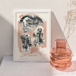 Vrouwensport en fitness in Victoriaans tijdperk Poster