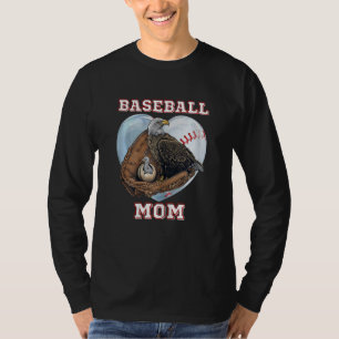 Vrouwensporten in de natuur Amerikaanse zeearendfa T-shirt