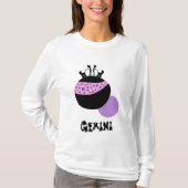 *~* Vrouwensteniging Gemini Zodiac Funny T-shirt (Voorkant)