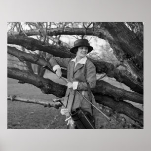 Vrouwenstijl in Golf Attire: begin jaren '00 Poster