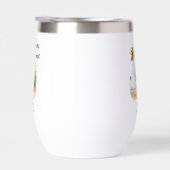 Vrouwenstrand- en bloemthema pensioenfeest (Rechts)