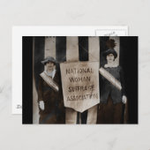 Vrouwensuffragebeweging Briefkaart (Voorkant / Achterkant)