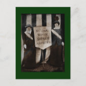 Vrouwensuffragebeweging Briefkaart (Voorkant)